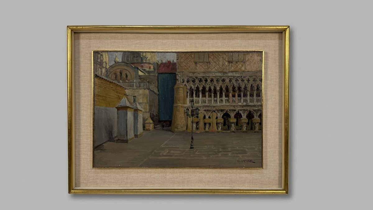 Carlo Cherubini,  Venise, Palais des Doges