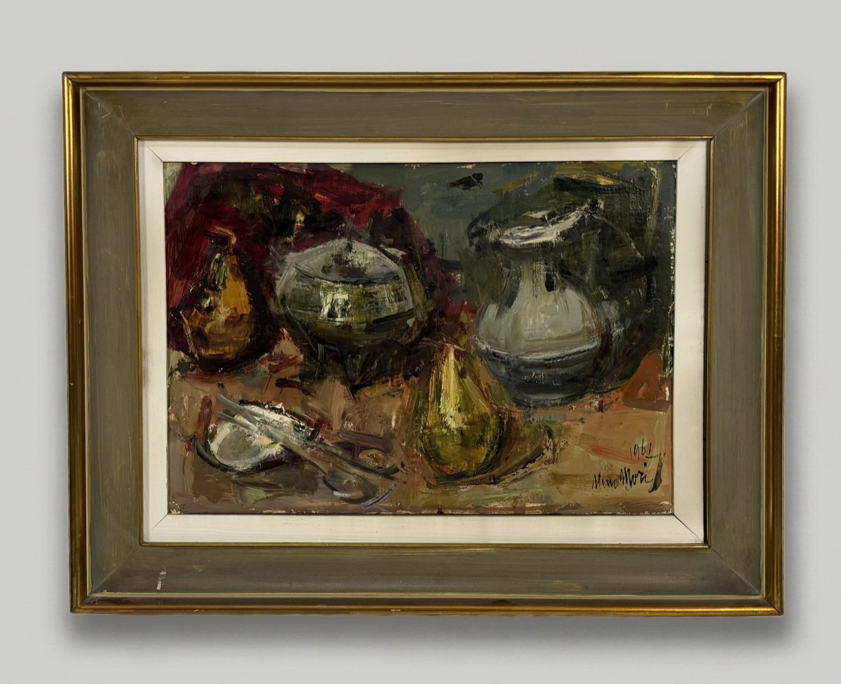 Neno Mori, (venice 1899 – Venice 1968) Still Life, 1961