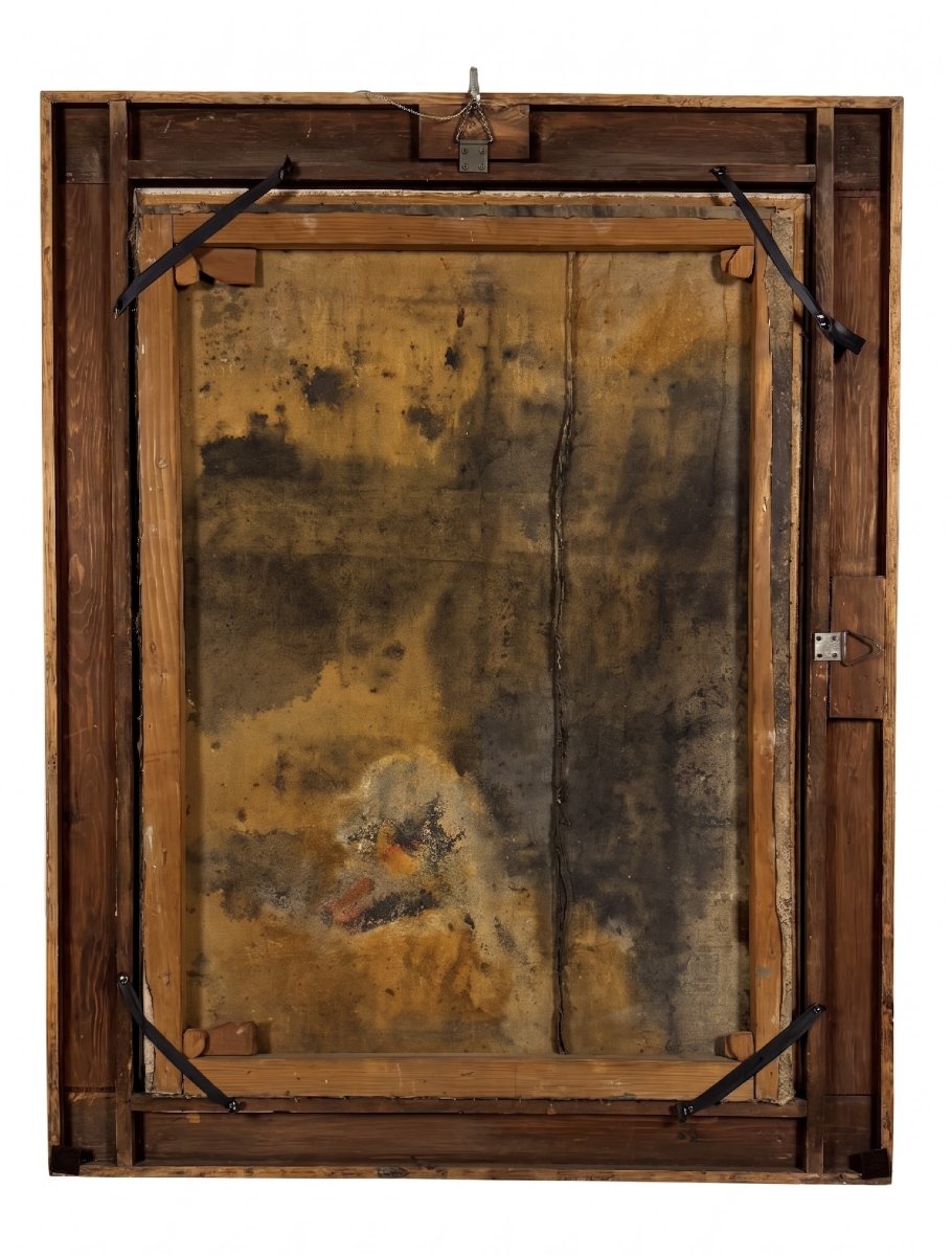 Pietro Gaudenzi, Portrait d'une dame assise-photo-3