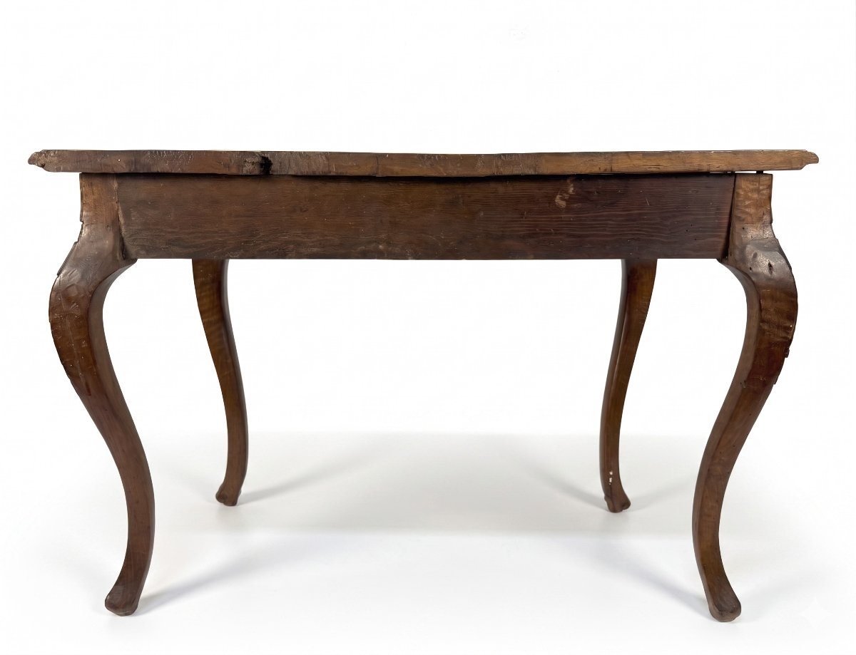 Walnut Console Table, Veneto, 18th Century-photo-3