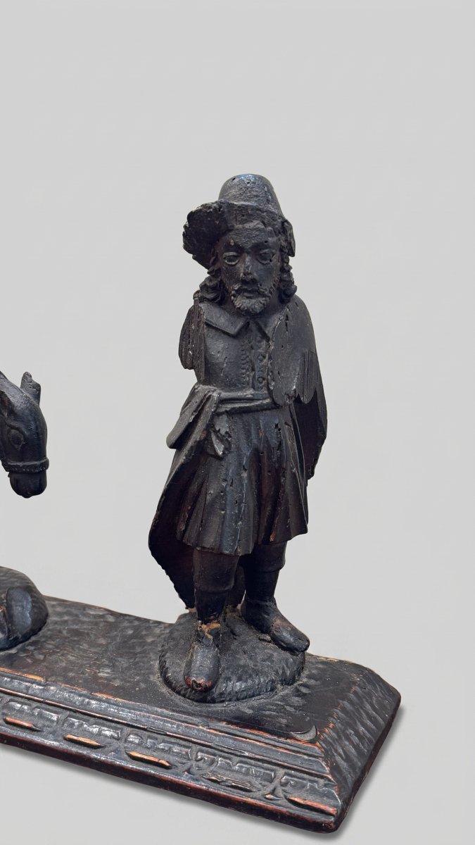 Sculpteur germanique du XVIIe siècle,  La Fuite en Égypte -photo-3