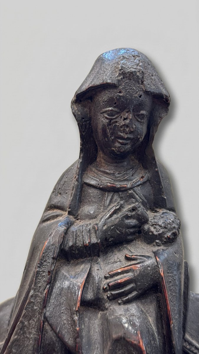 Sculpteur germanique du XVIIe siècle,  La Fuite en Égypte -photo-4