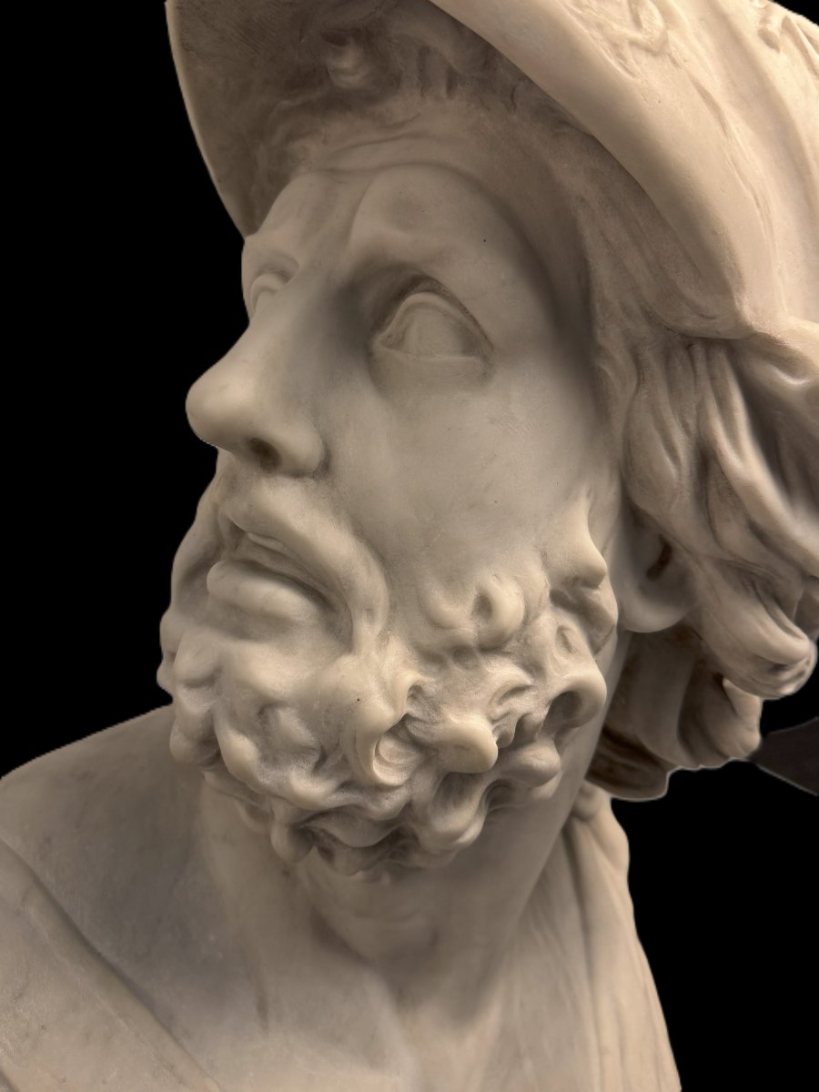 Anonymous, 20th Century, "bust Of Menelaus"-photo-3