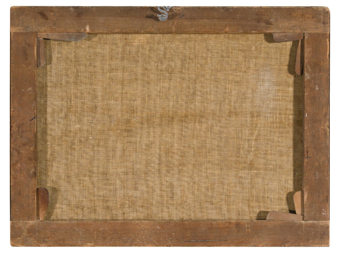19th-century French School, "seascape With A Sailing Ship And Figures"-photo-2
