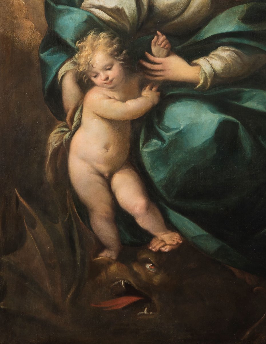 Carlo Francesco Nuvolone, Madonna And Child-photo-1