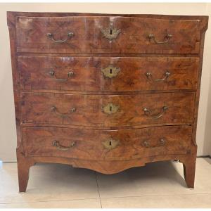 Rosewood Veneered Chest Of Drawers, Sicily, Mid-18th Century