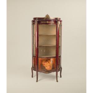 Mahogany Display Cabinet, France, Second Half Of The 19th Century,