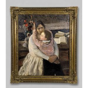 Pietro Gaudenzi, Mother And Daughter