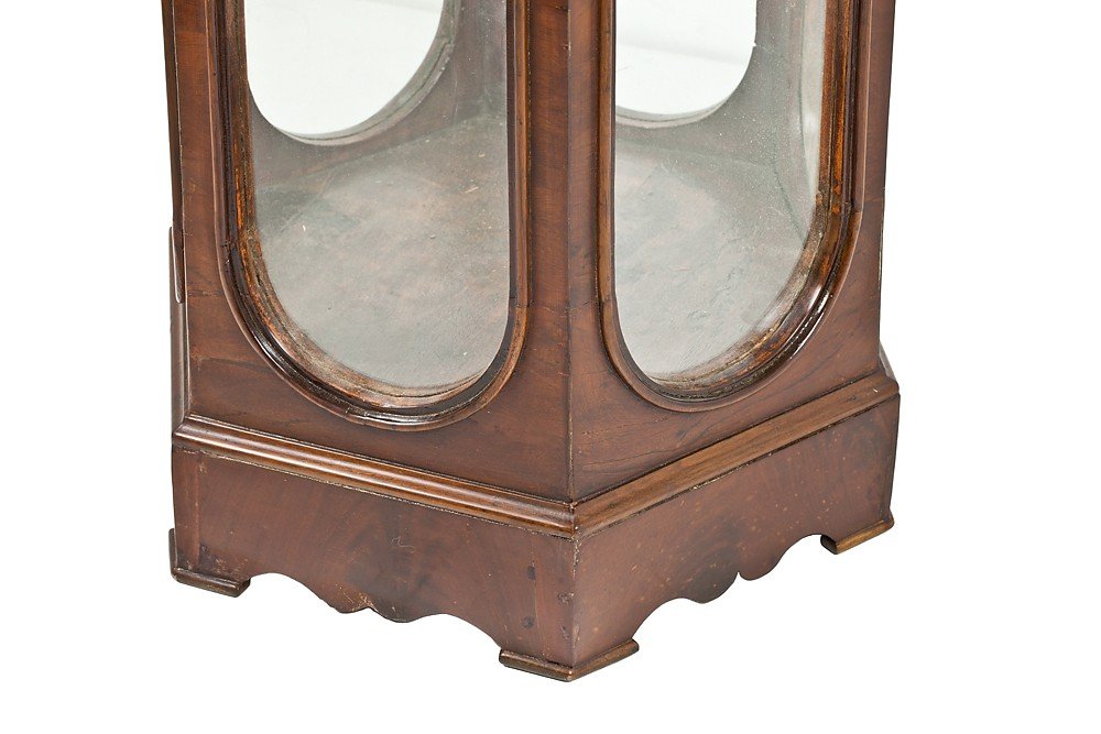 Pair Of Octagonal Display Cabinets-photo-4