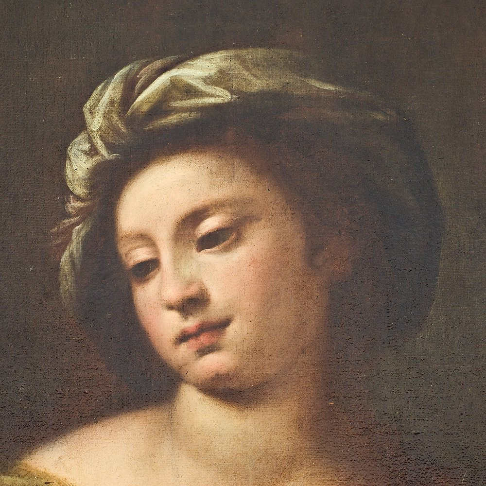 Tableau représentant « Allégorie de la Charité » de Giuseppe Nuvolone-photo-2