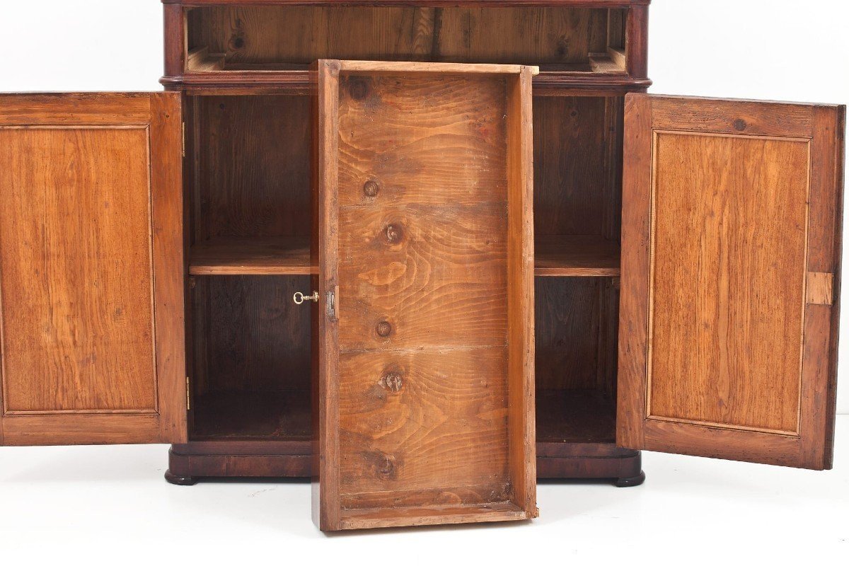 Double-body Bookcase Louis Philippe-photo-2