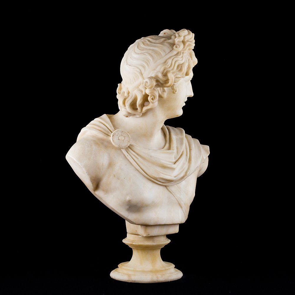 Sculpture représentant « Apollon »-photo-4