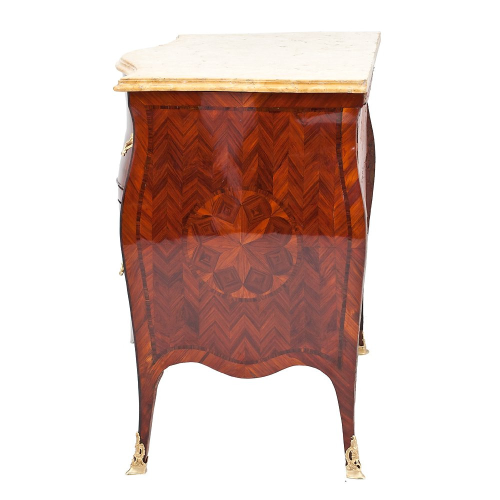 Commode Louis XV de Naples-photo-4