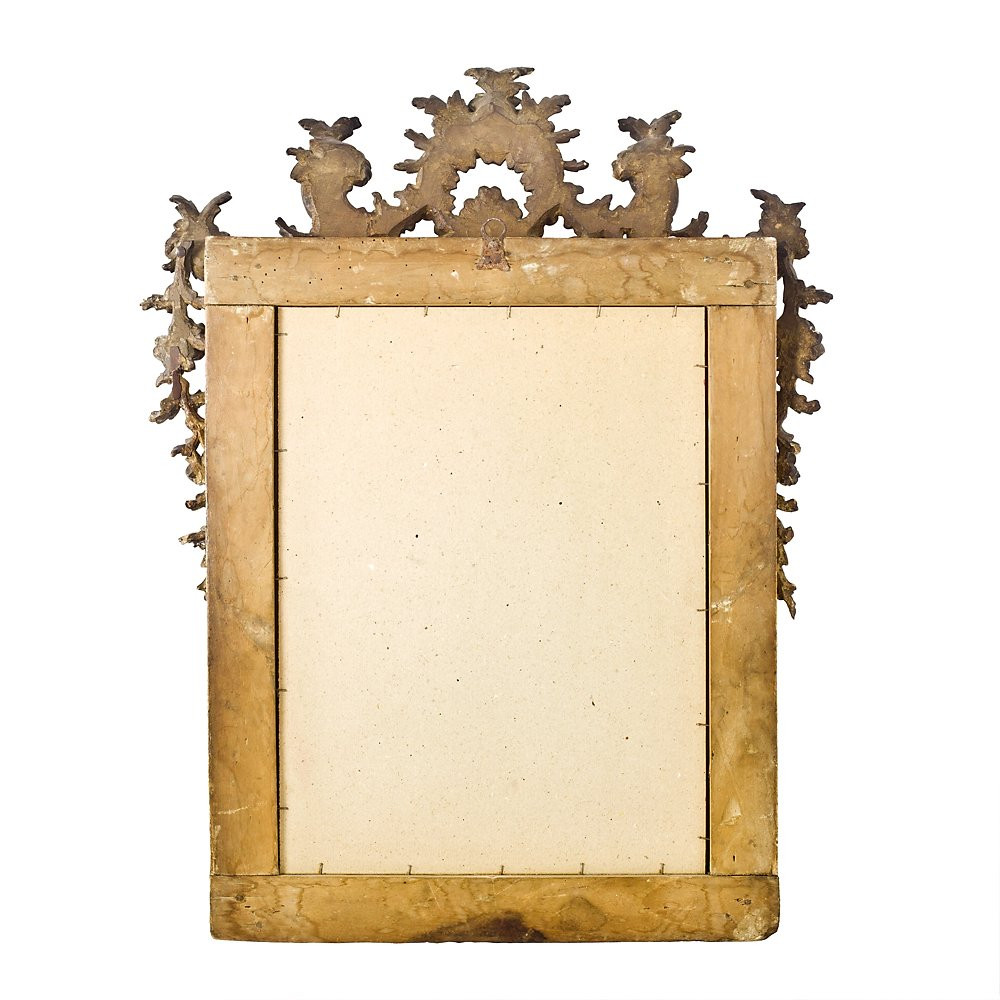 Paire de miroirs Louis XV de Naples-photo-6
