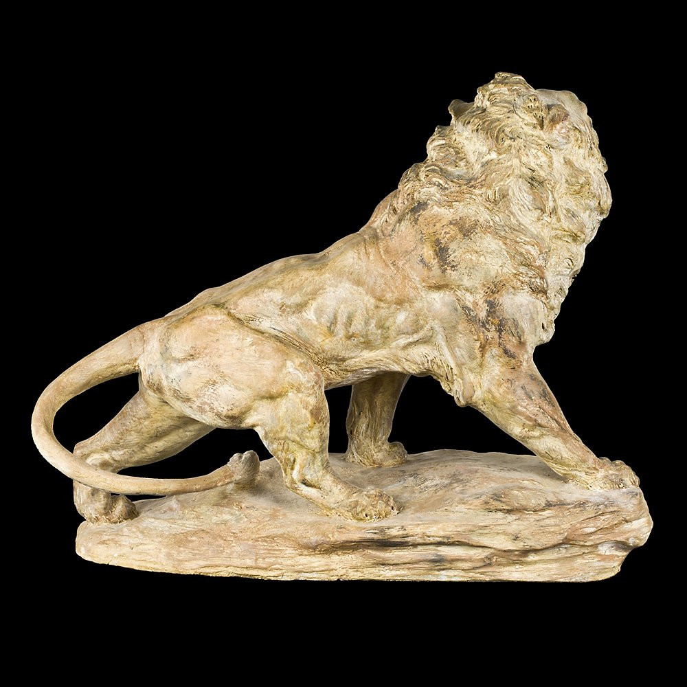Sculpture Depicting A Lion – Armand Fagotto-photo-1