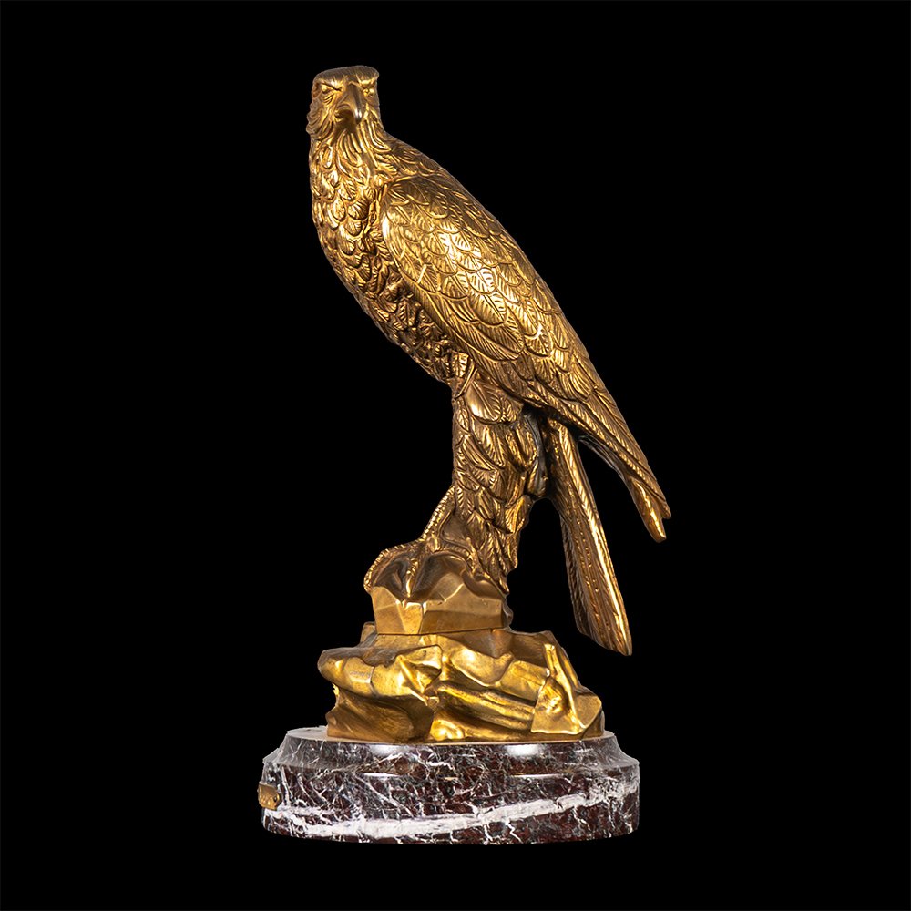 Sculpture représentant un aigle – Antoine Louis Barye-photo-2