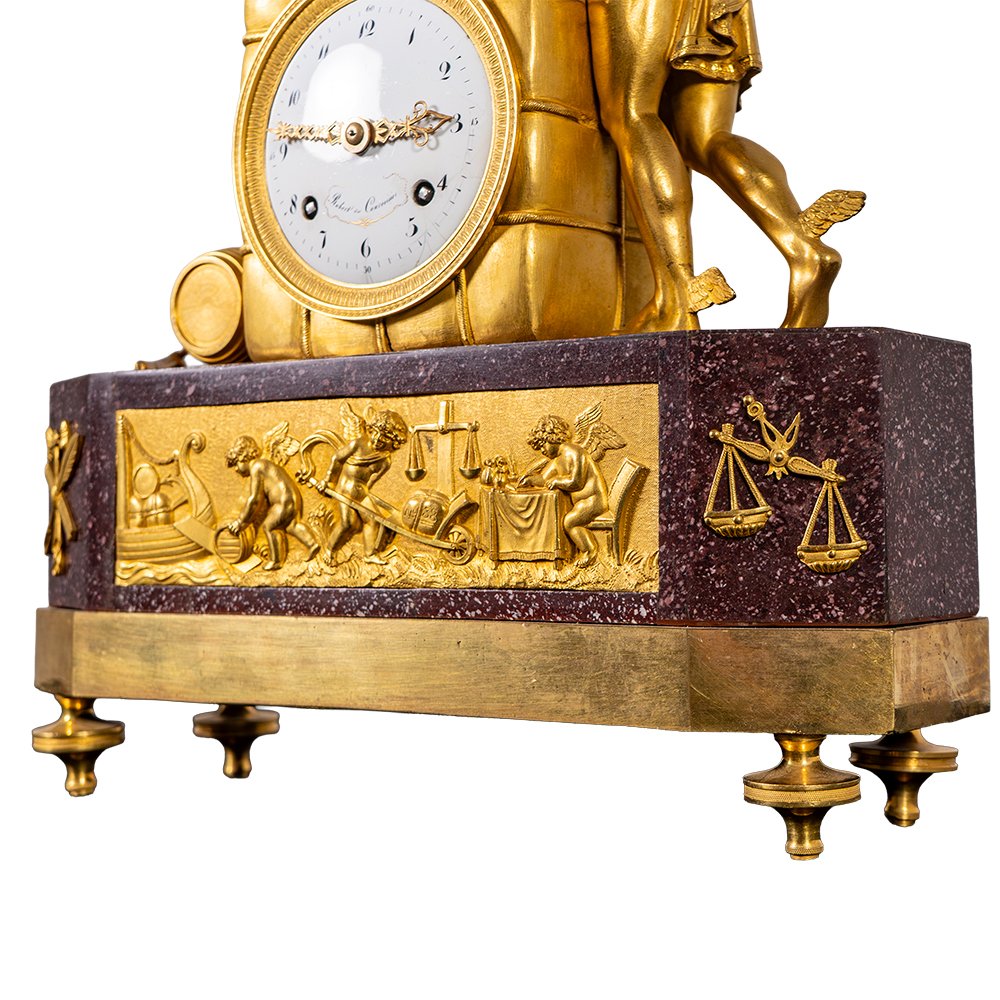 Clock Depicting Mercury - Le Courvoisier-photo-4