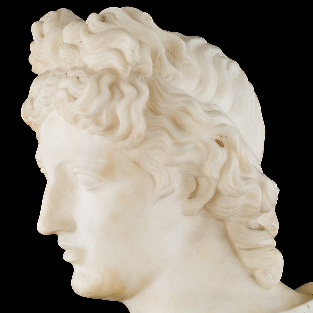 Sculpture représentant « Apollon »-photo-4