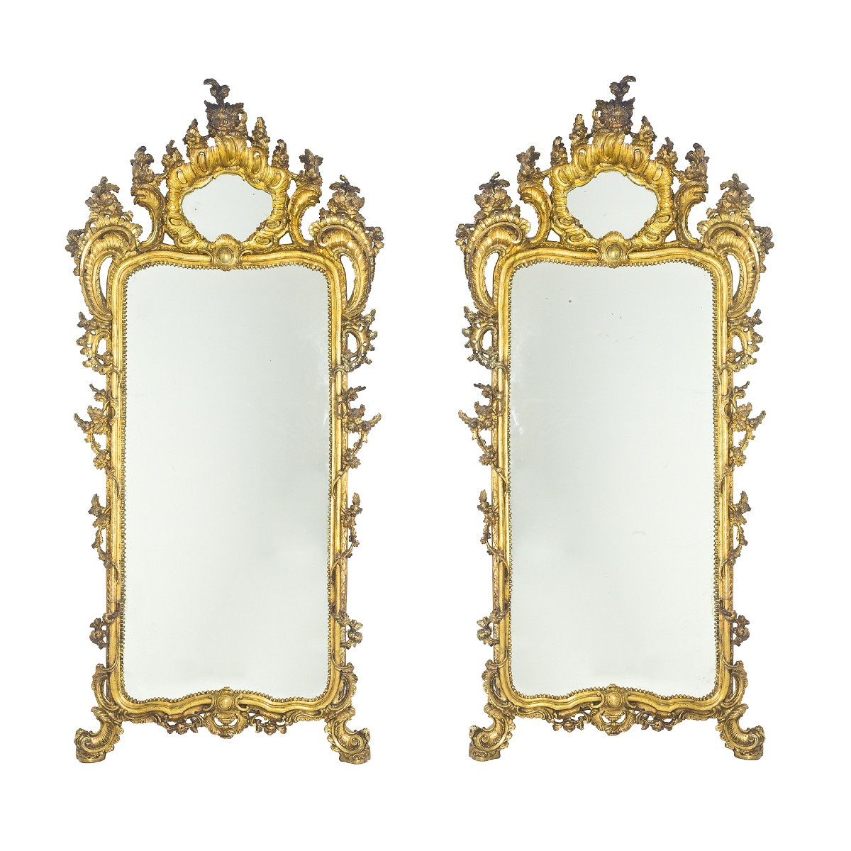 Pair Of Louis XV Mirrors From Naples