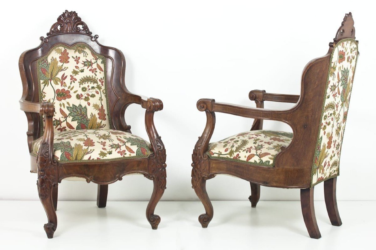 Paire de fauteuils-photo-4
