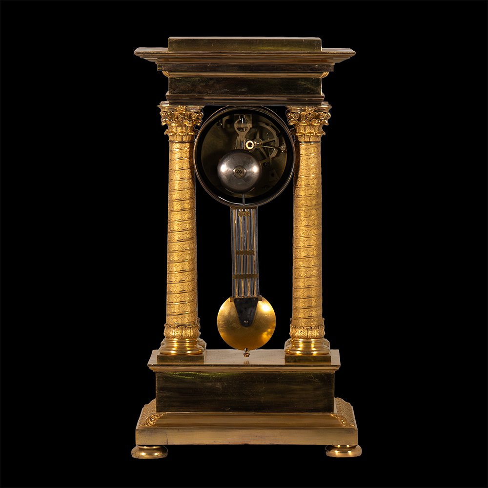 Empire Clock – Dial Signed “angevin à Paris”-photo-5