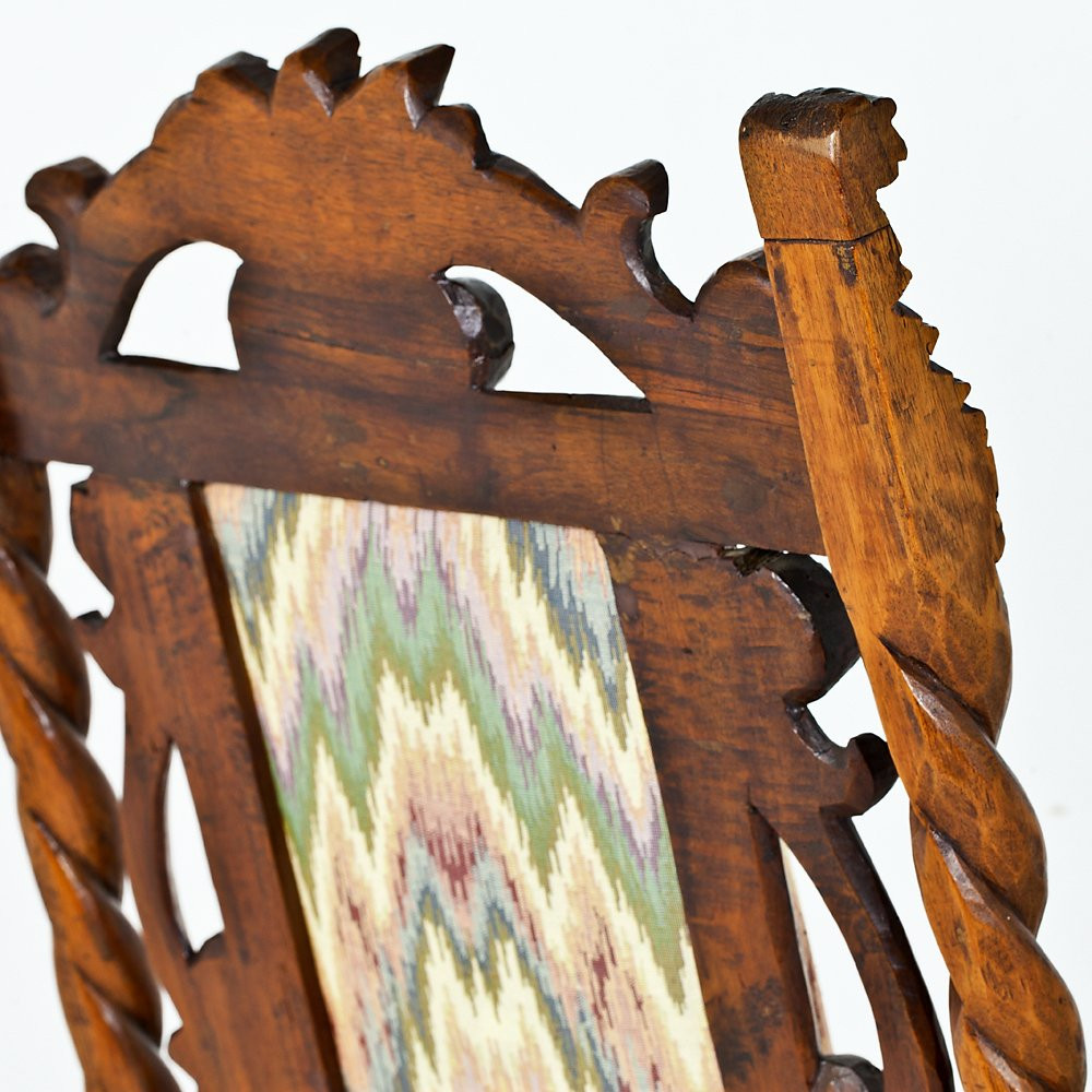 Paire de fauteuils Louis XIII-photo-1