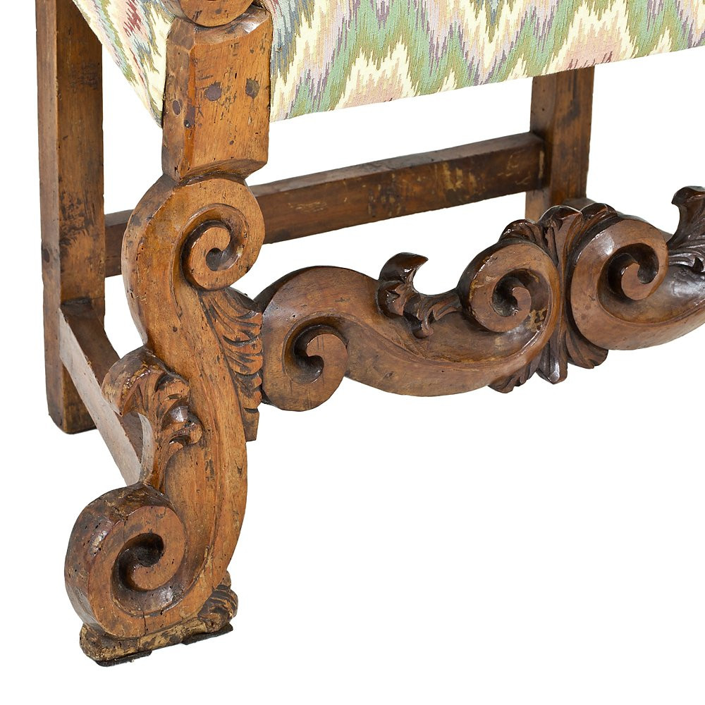 Paire de fauteuils Louis XIII-photo-6