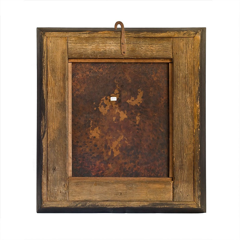 Tableau représentant la « Vierge à l'Enfant entouré de saints »-photo-1