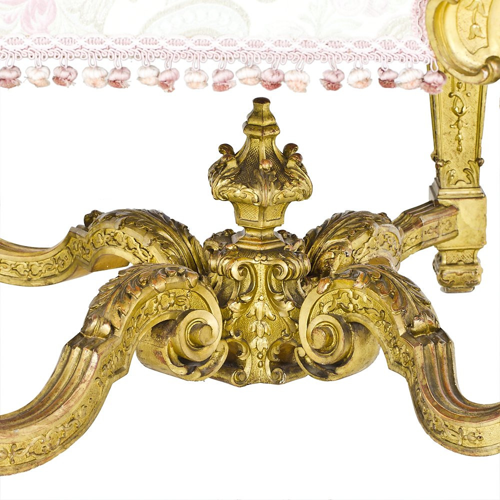 Piemontese Transition Louis XV - Louis XVI Armchair-photo-6