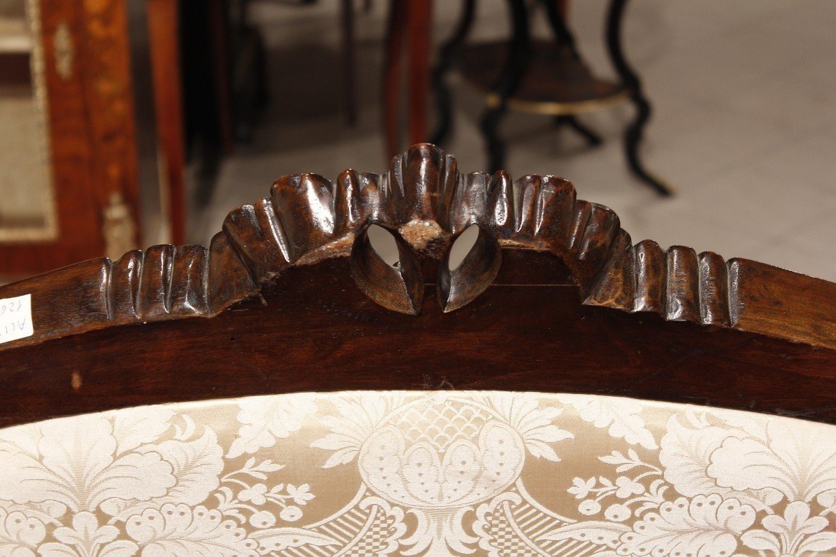 Canapé en noyer-photo-3