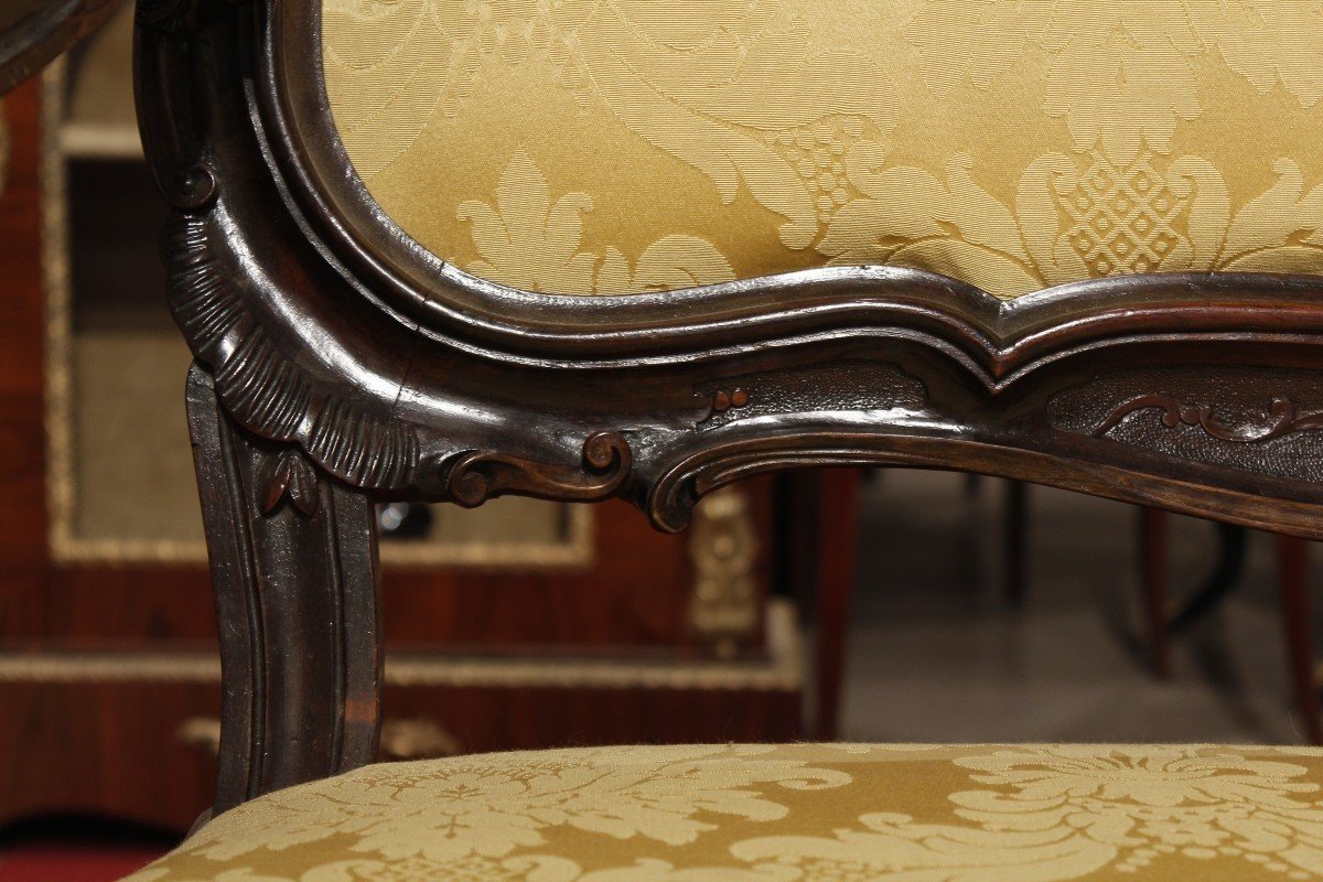 Canapé en noyer-photo-5