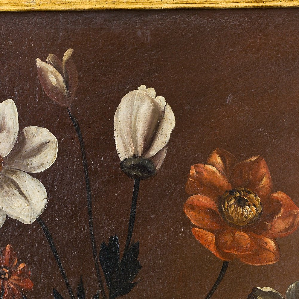 Paire de tableaux représentant deux natures mortes-photo-3