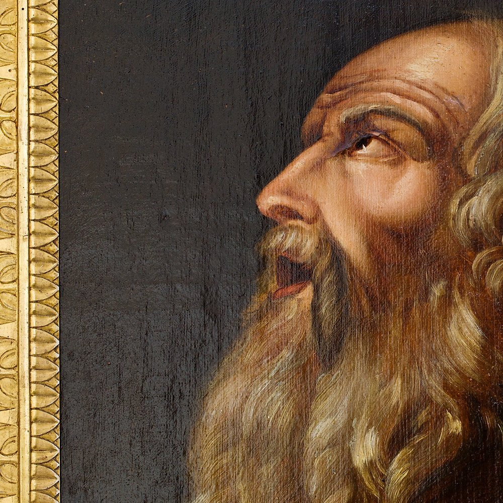 Tableau représentant saint Paul l'Ermite-photo-2