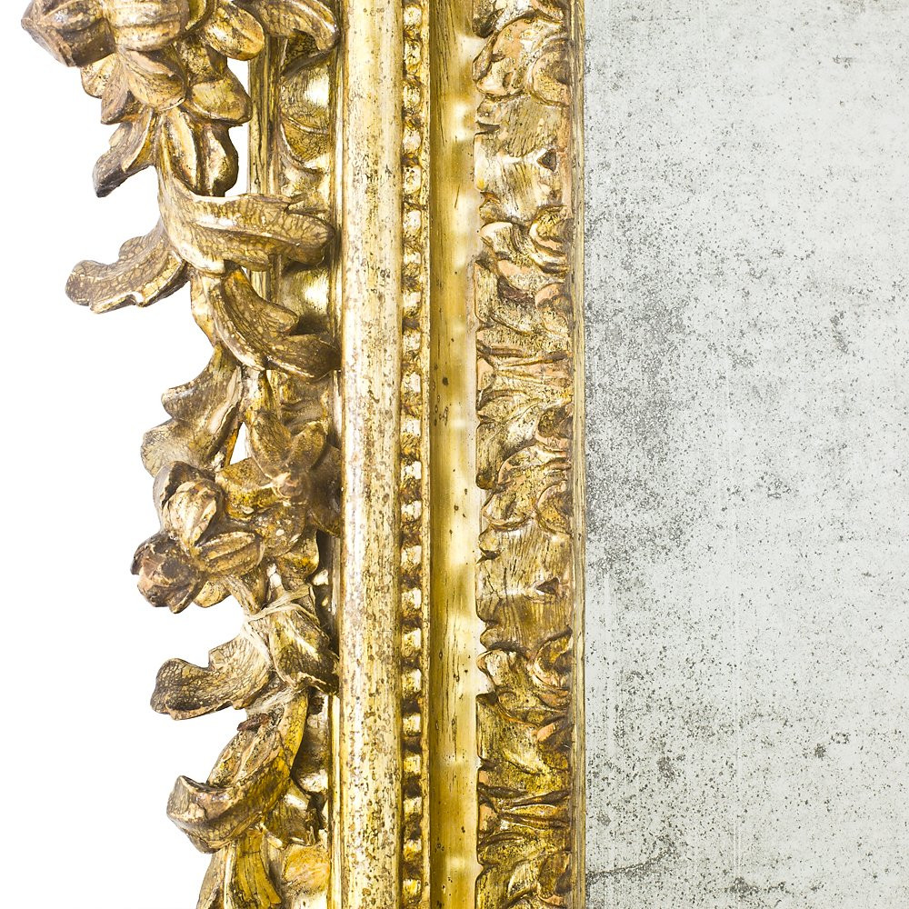 Paire de miroirs Louis XV de Naples-photo-2