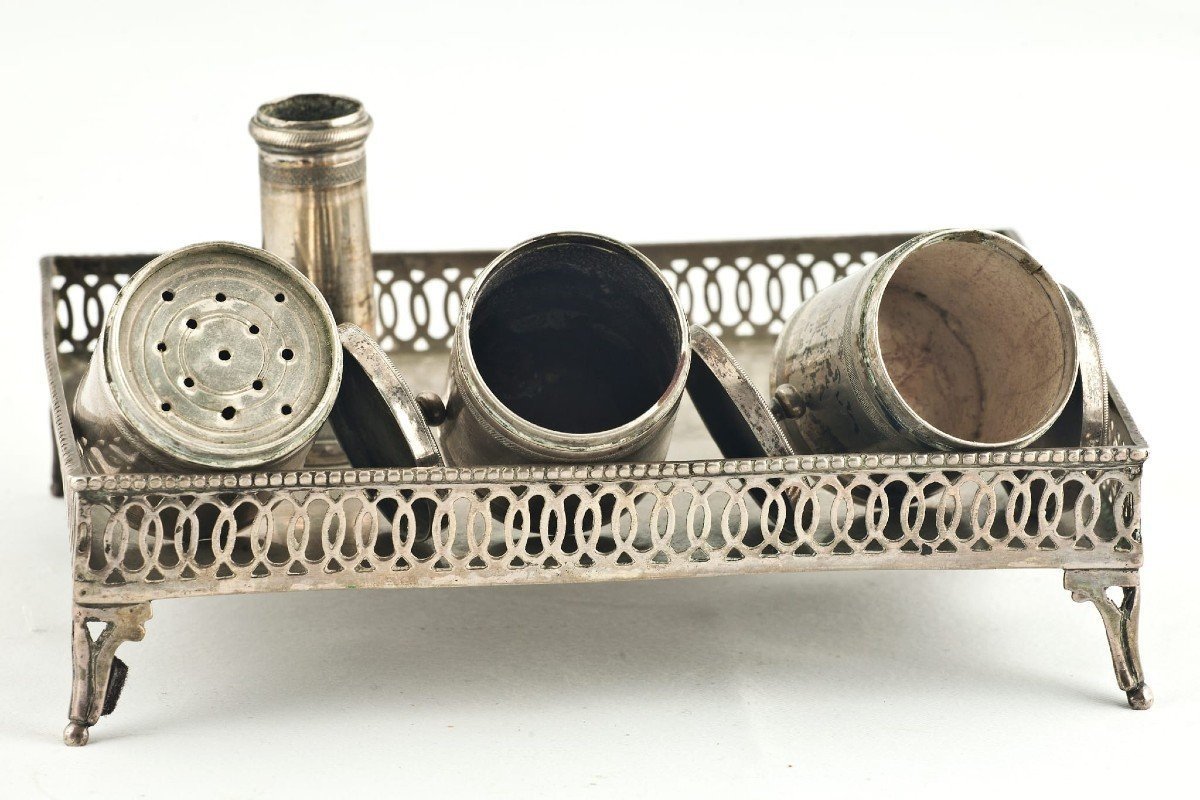 Neapolitan Silver Inkwell-photo-2