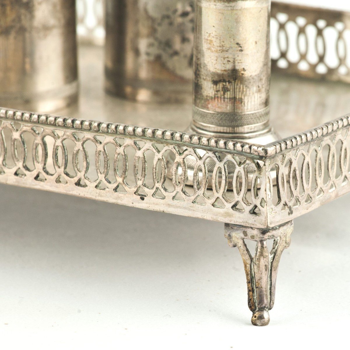 Neapolitan Silver Inkwell-photo-5