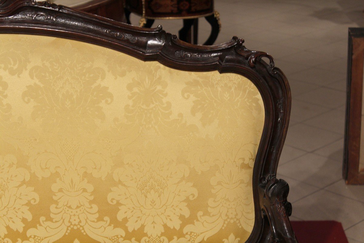 Canapé en noyer-photo-6