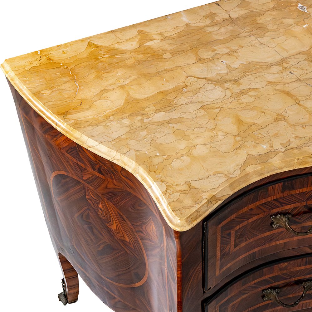 Louis XV Neapolitan Chest Of Drawers-photo-3