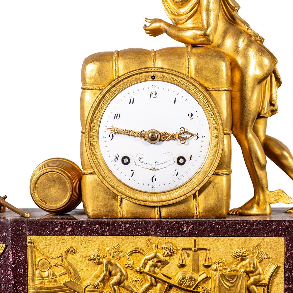 Clock Depicting Mercury - Le Courvoisier-photo-3