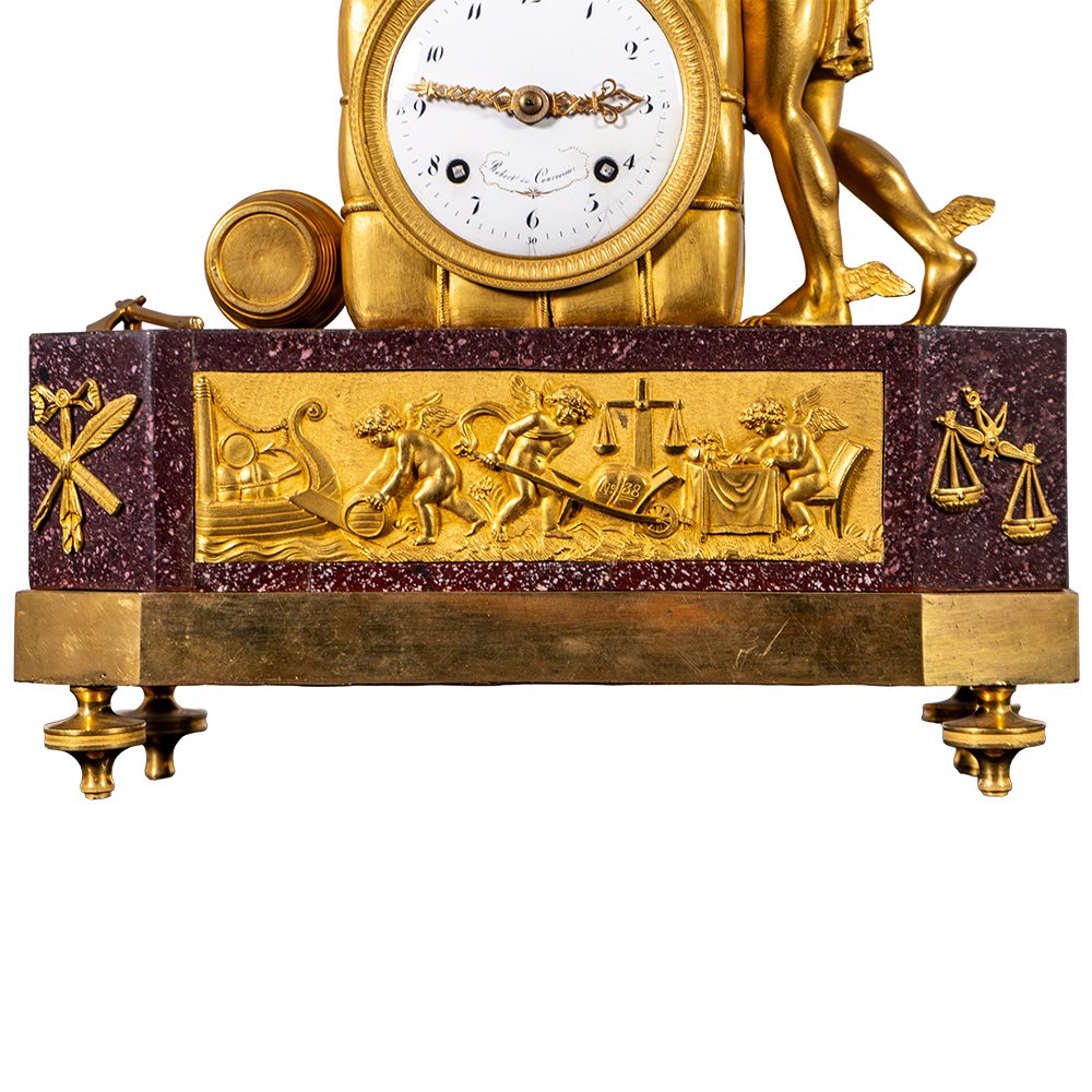 Clock Depicting Mercury - Le Courvoisier-photo-2