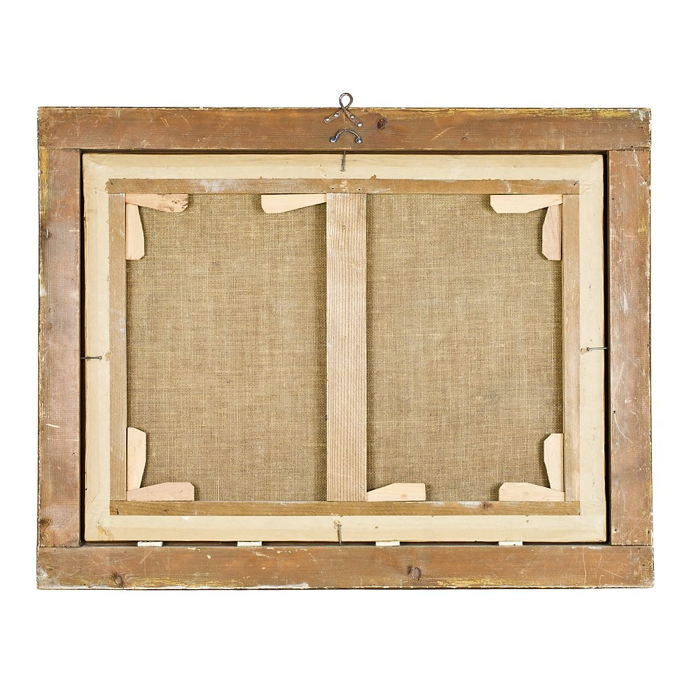 Oil On Canvas, Depicting "capriccio Architettonico"-photo-3