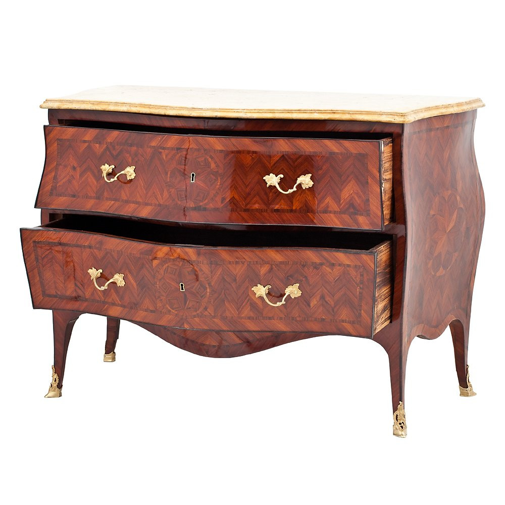 Louis XV Chest Of Drawers In Naples-photo-2