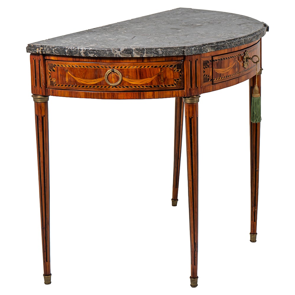Petite console Louis XVI, Piémont