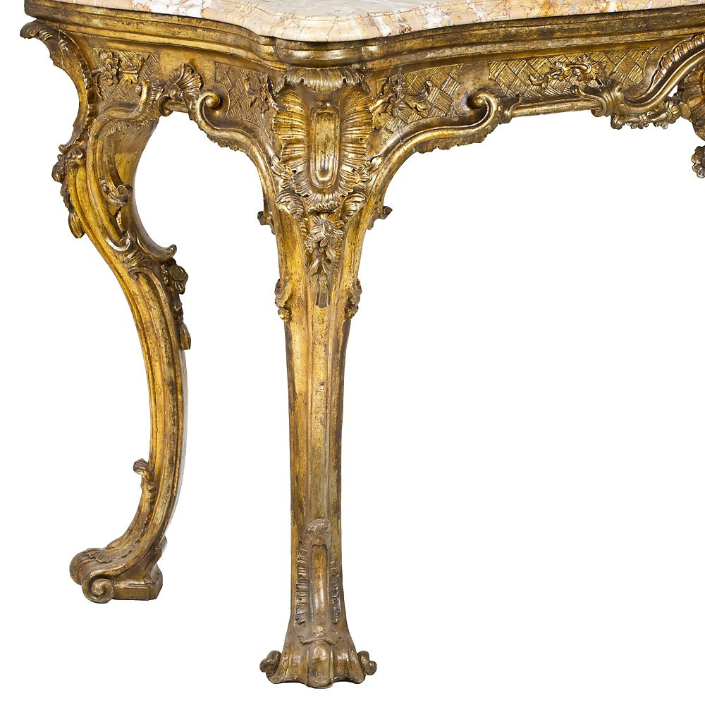 Pair Of Louis XV Console Tables-photo-3
