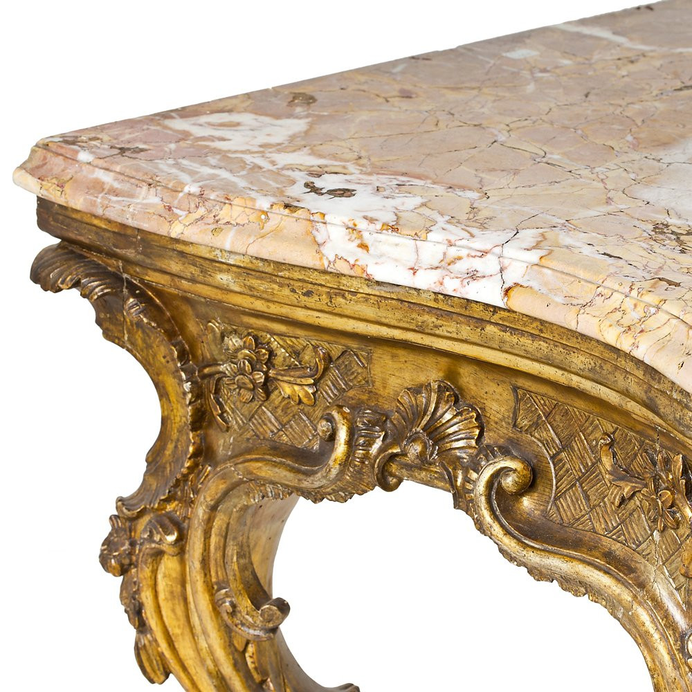 Pair Of Louis XV Console Tables-photo-4