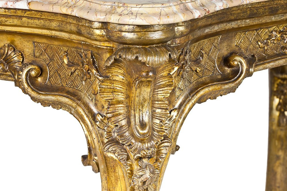 Pair Of Louis XV Console Tables-photo-5