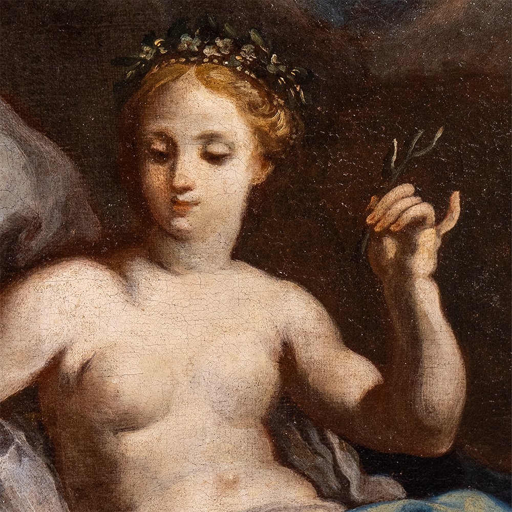 Tableau représentant « Le Triomphe de Galatée » par Placido Costanzi-photo-1