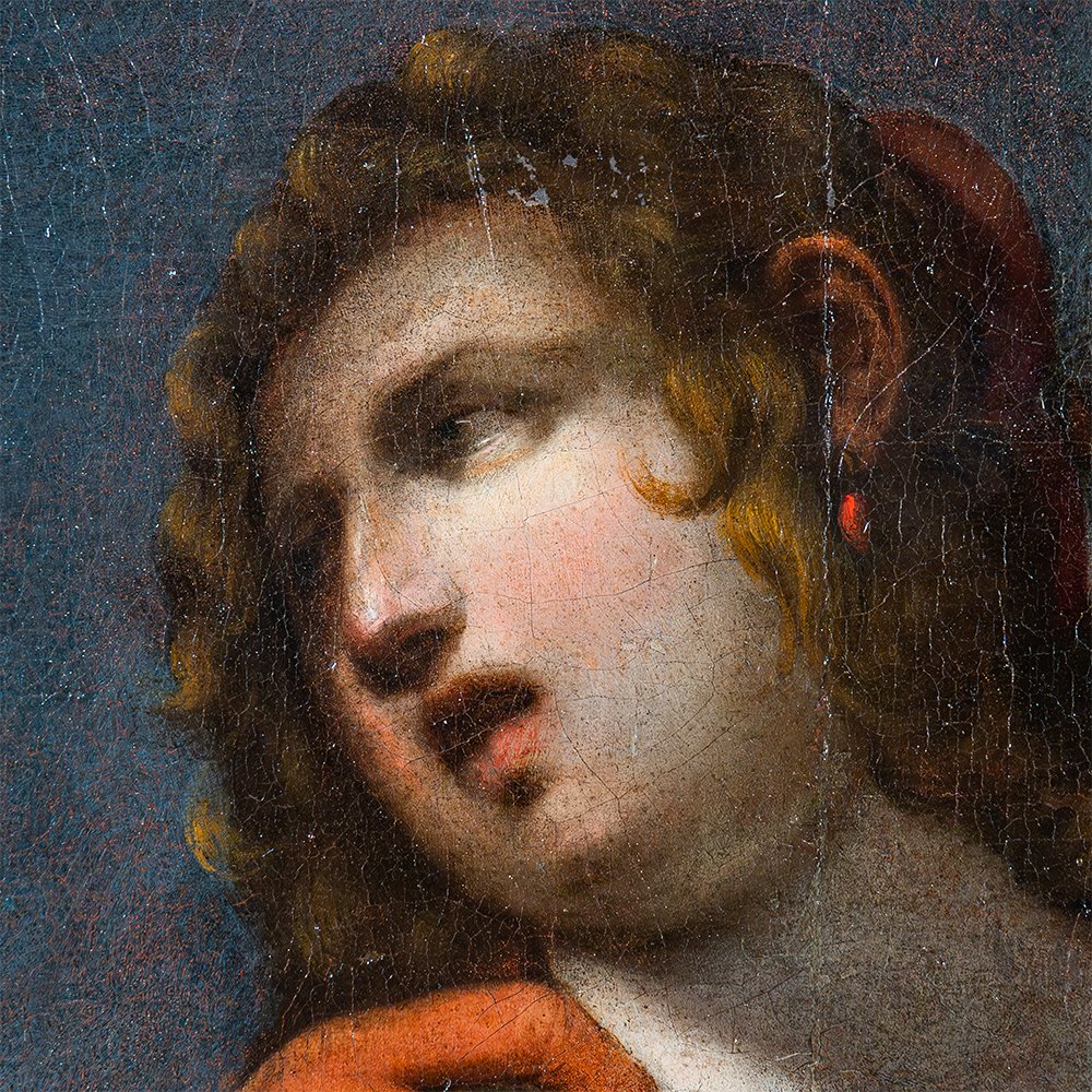 Painting Depicting "susanna And The Elders" By Luciano Borzone-photo-4