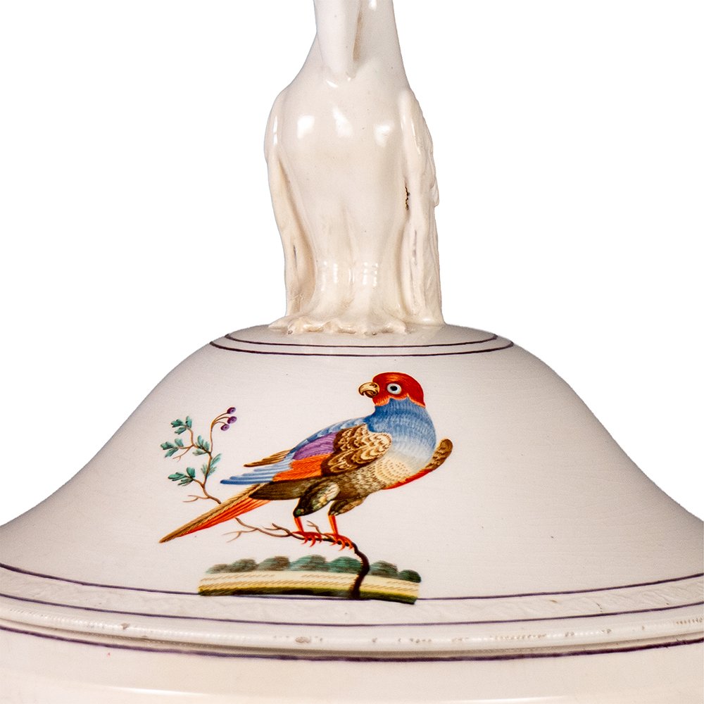 Neapolitan Giustiniana Earthenware Tureen-photo-3