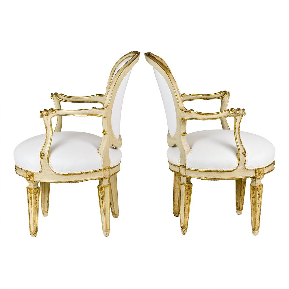 Pair Of Louis XVI Armchairs-photo-4